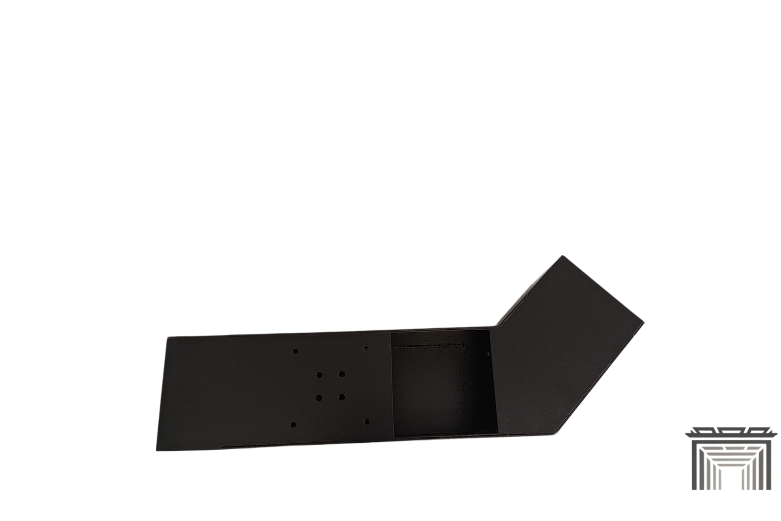 Prosty prawy narożny łącznik pergoli 45° na belkę 100×100 mm - obrazek 4