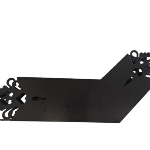 Alternative view of Ozdobny lewy narożny łącznik pergoli 45° na belkę 145×45 mm