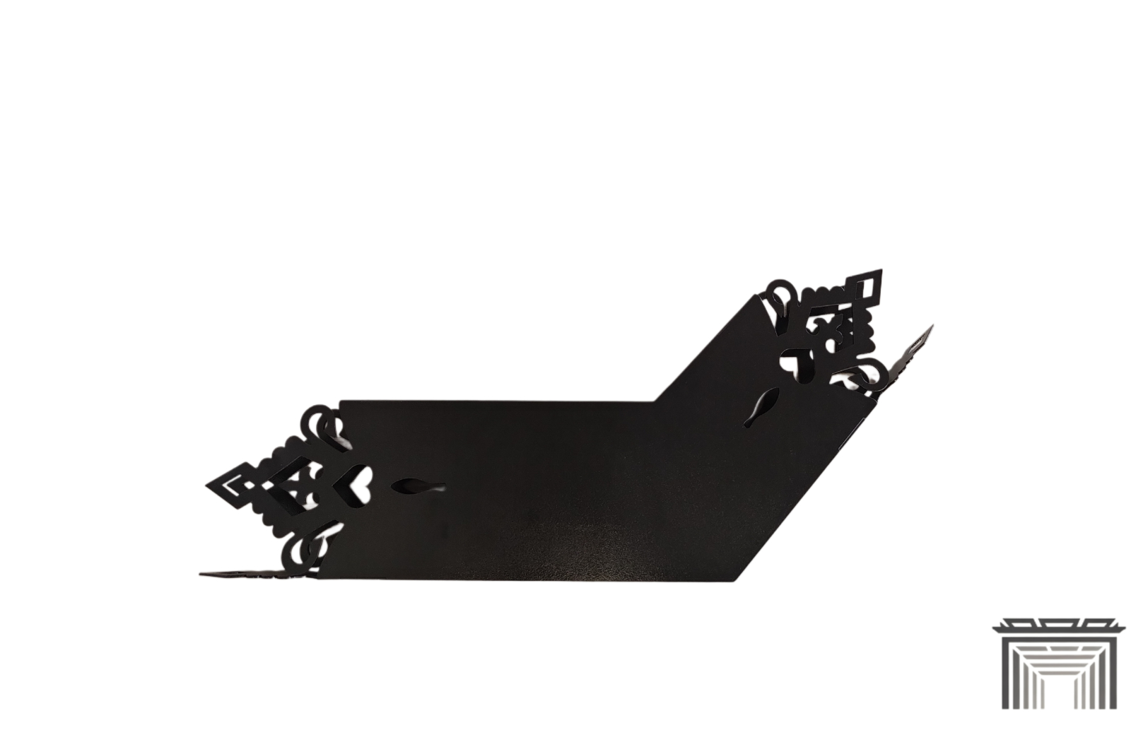 Ozdobny lewy narożny łącznik pergoli 45° na belkę 145×45 mm